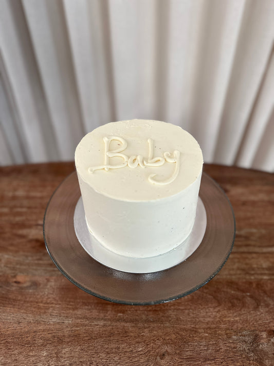 Gender reveal cake