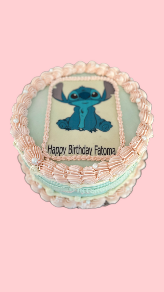 Stitch cake