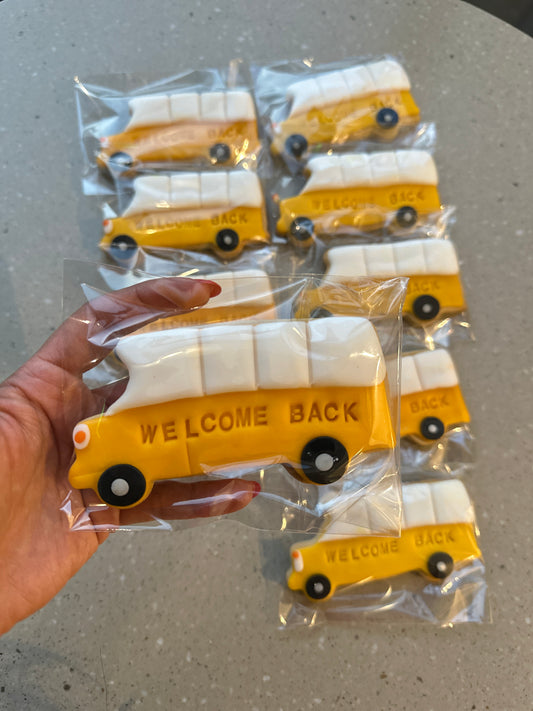 Back to school cookies- bus